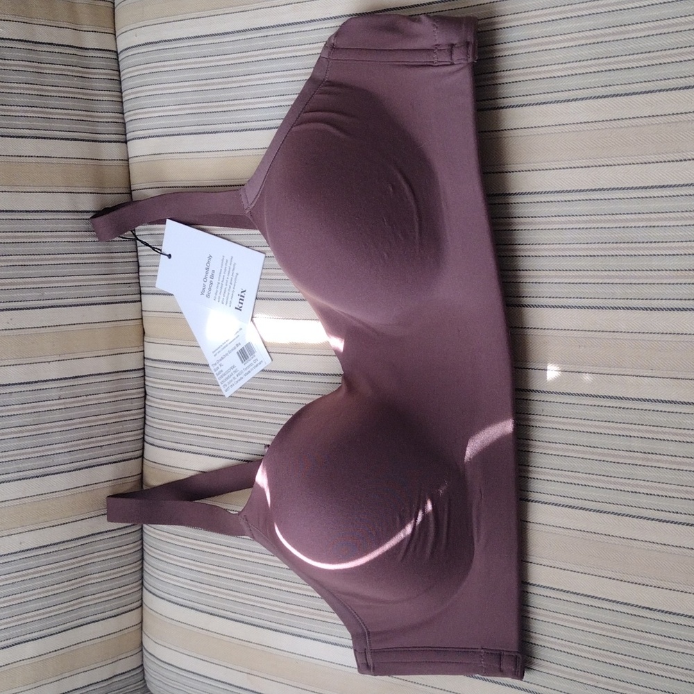 Knix the one and only brown wireless comfort bras XL